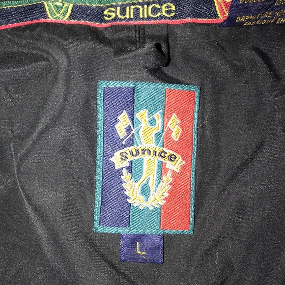 Men’s Sunice Grandview Golf Club Pullover Windbreaker Jacket Mustard Size L - Picture 5 of 6